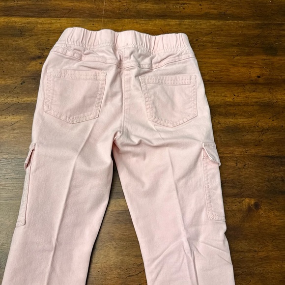 💕 Hanna Andersson Blue Blouse and Pink Cargo Pants Set Size 6/7 - Picture 9 of 9